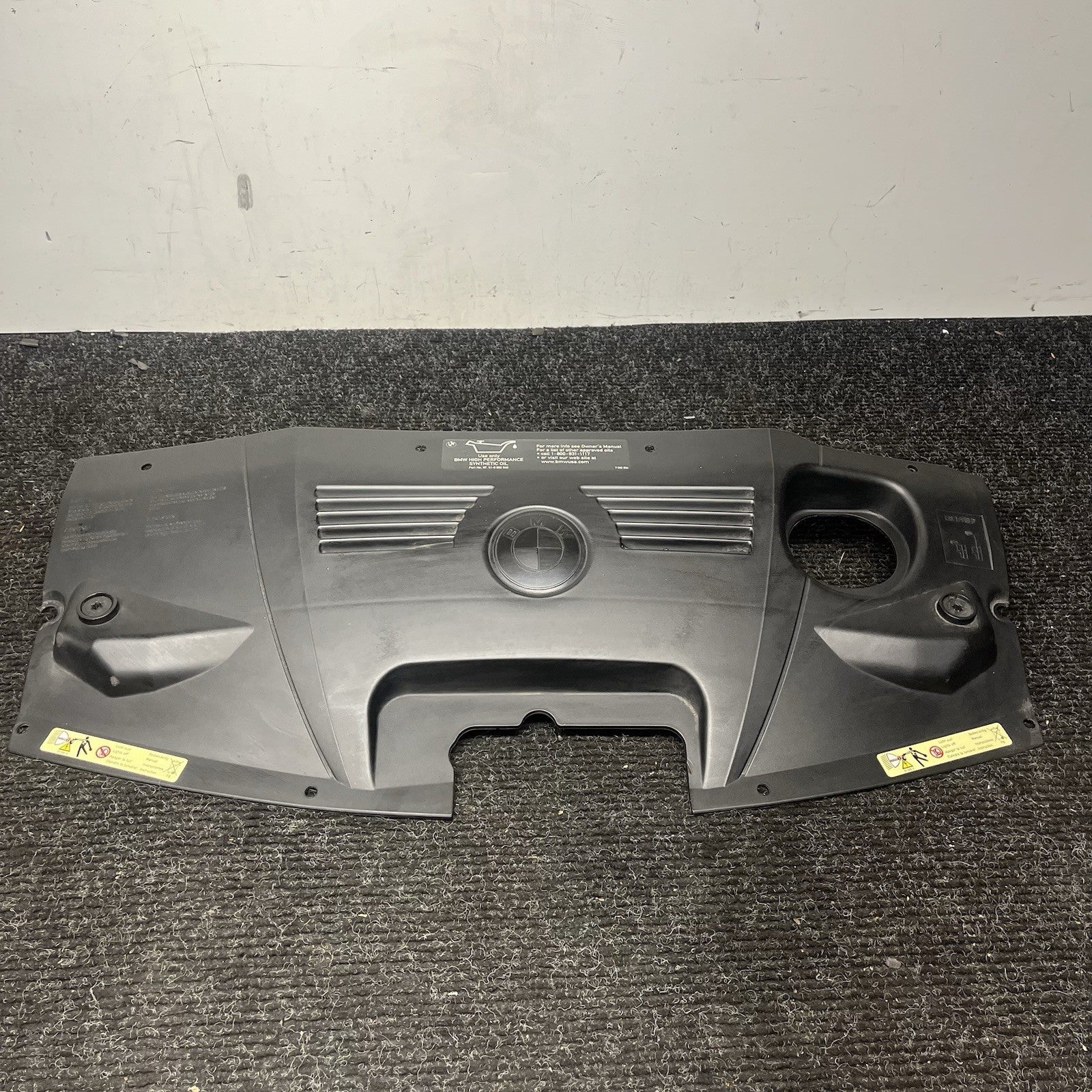 ☑️ 03-08 BMW E85 E86 Z4 Engine Motor Radiator Upper Deflector Shield Cover OEM