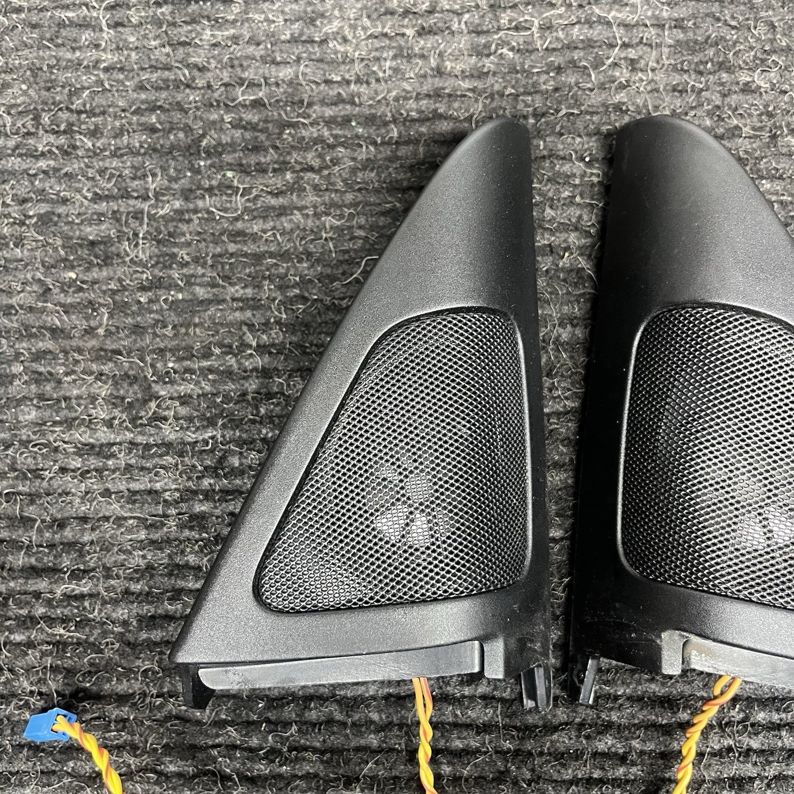 ☑️ 07-13 OEM BMW E92 E93 335 M3 Front Left Right Door Tweeter Speaker Cover SET