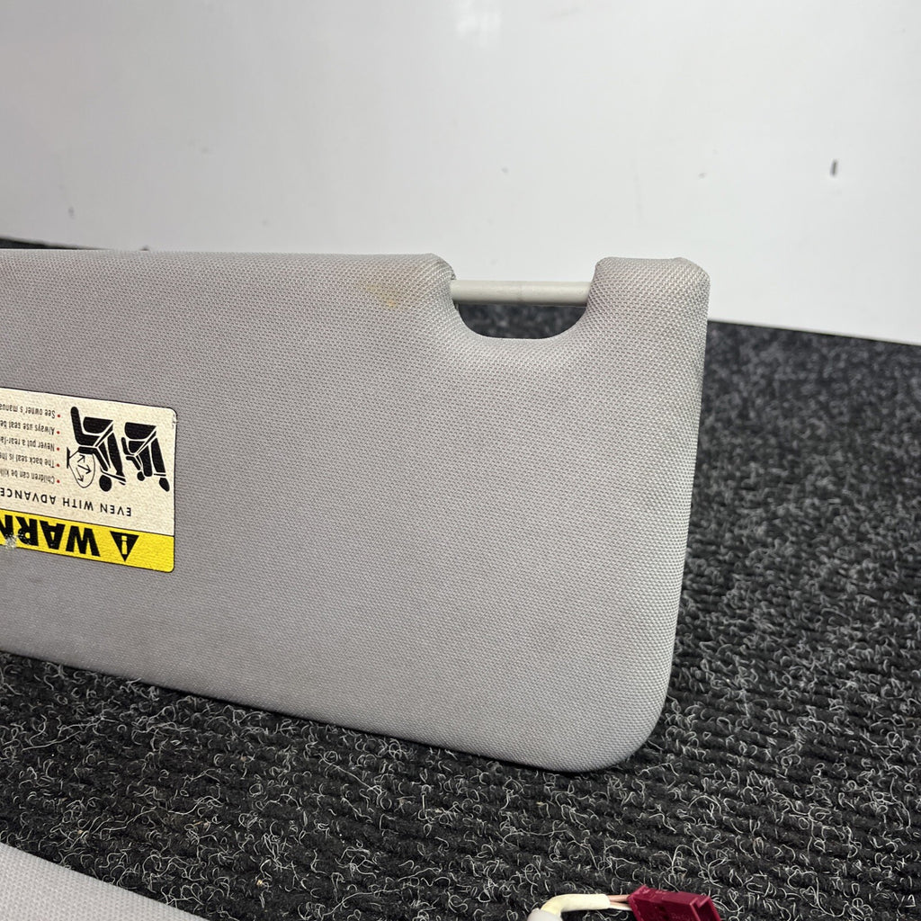 ☑️ BMW E92 328i 335i Coupe Sun Visor Set Left Right Pair Grey OEM LH RH