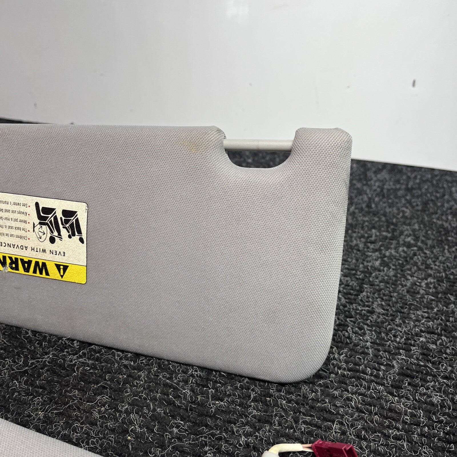 ☑️ BMW E92 328i 335i Coupe Sun Visor Set Left Right Pair Grey OEM LH RH