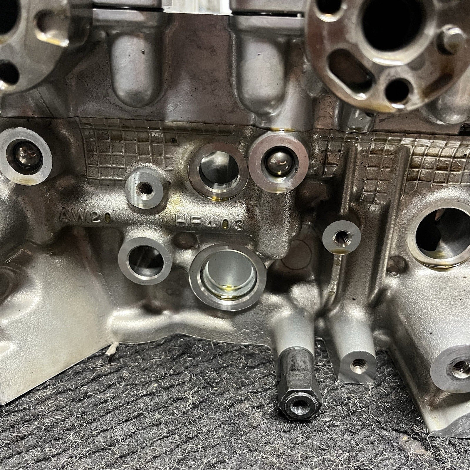 ☑️ 2015-2021 SUBARU WRX 2.0L LEFT ENGINE CYLINDER HEAD CAMSHAFTS FA20 DIT OEM