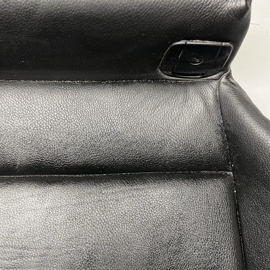 ☑️ 08-13 OEM BMW E82 E88 128 135 Rear Seat Lower Cushion Leather Boston Black