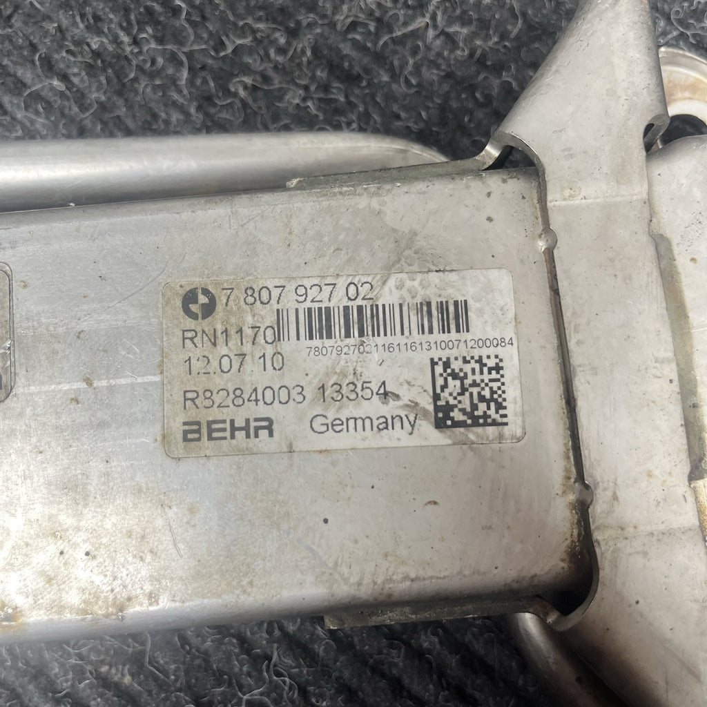 ☑️ 09-13 BMW E70 X5 35d M57Y Diesel Engine EGR Secondary Exhaust Gas Cooler OEM