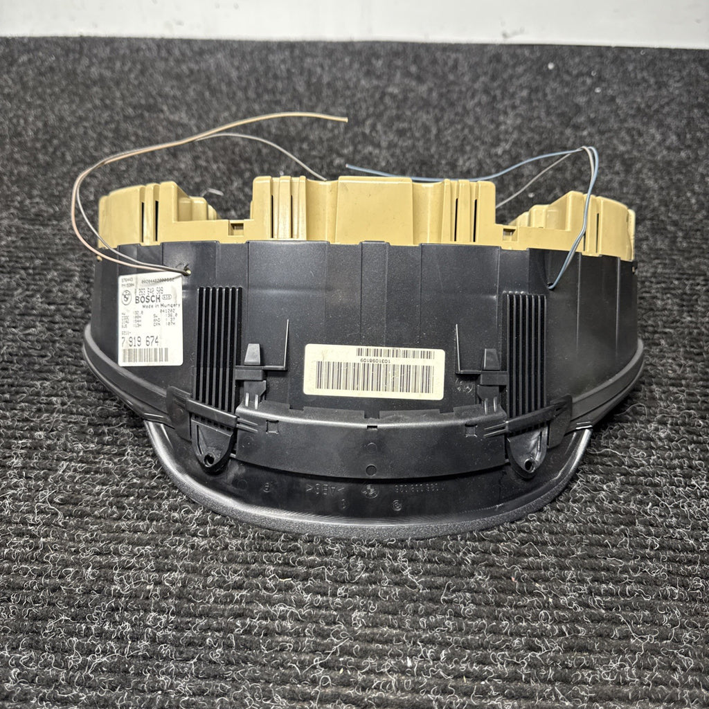 ☑️05-06 BMW E46 330ci ZHP AT 2 DOOR INSTRUMENT CLUSTER SPEEDOMETER OEM 123K NOTE