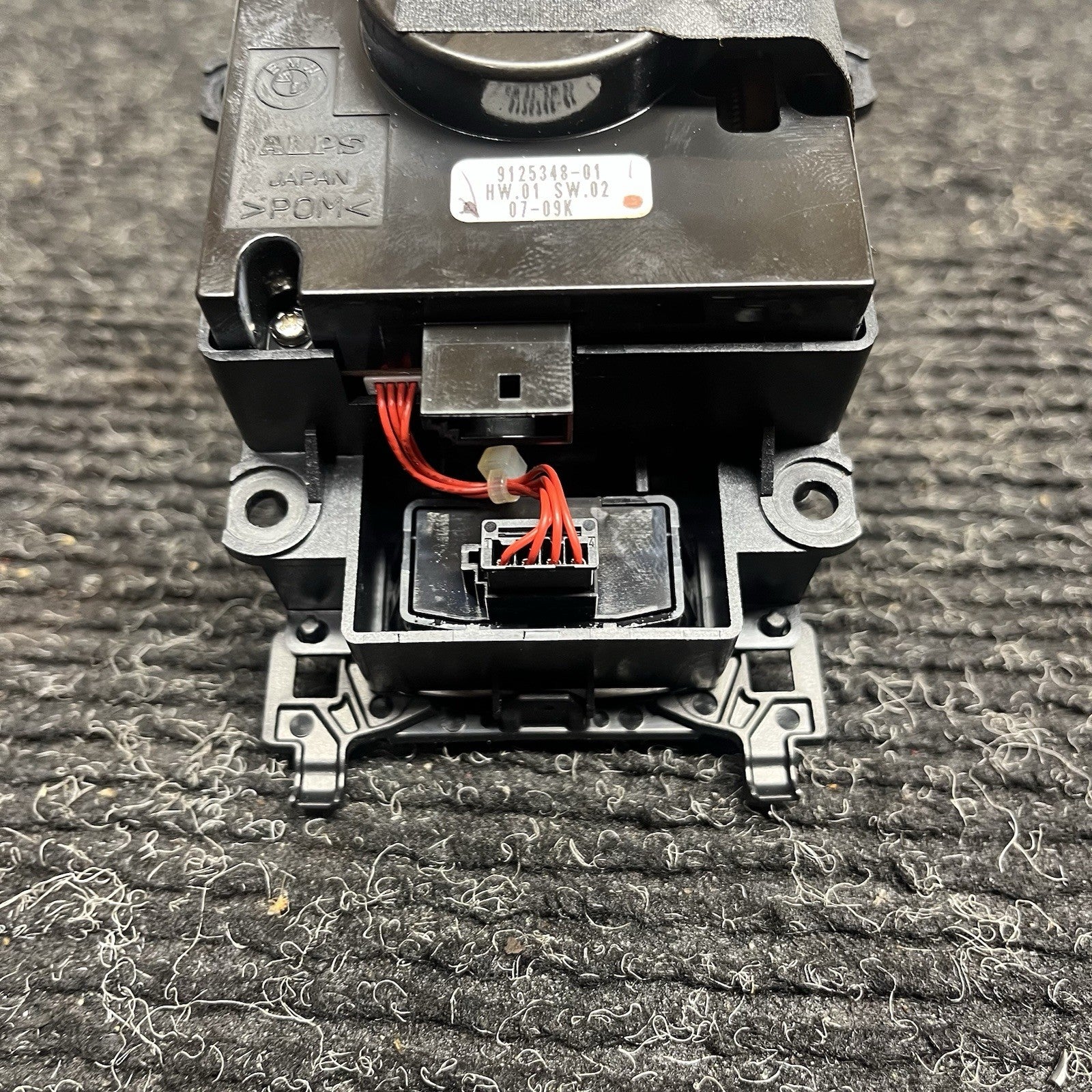 ☑️ BMW E87 E90 E91 E92 CCC Multimedia Controller iDrive Knob Push Button 9125348
