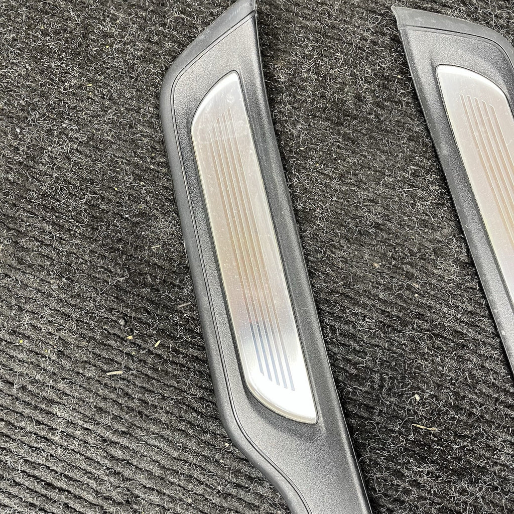 ☑️ 08-11 OEM BMW E90 M3 Door Sill Entrance Molding Trim Rear Left Right Pair