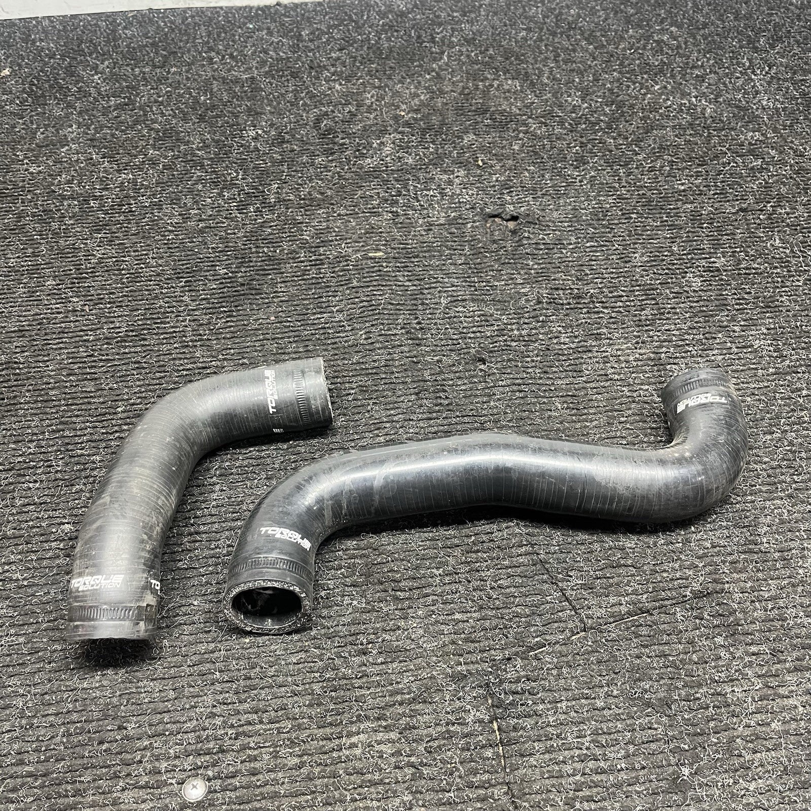 ☑️ Torque Solution Radiator Hose Kit Black Fits WRX 08-14 STI 08-21 FXT 09-13