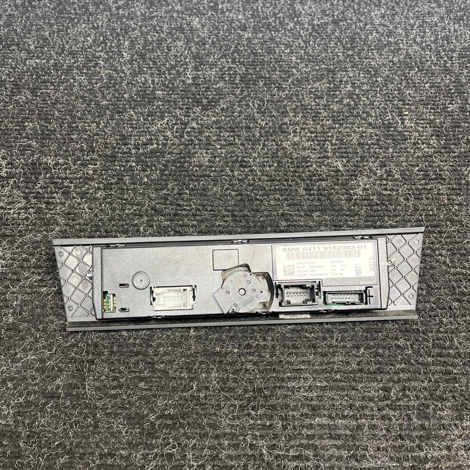 ☑️ 06-09 BMW E90 E92 E93 HEATER A/C CLIMATE CONTROL SWITCH PANEL OEM 335i 335xi