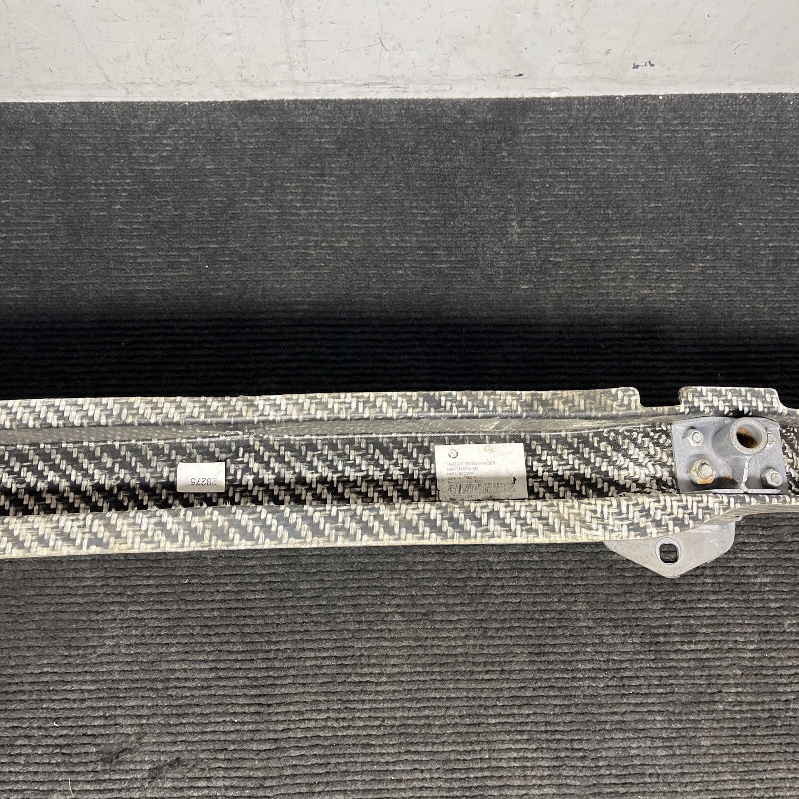 ☑️ 08-13 OEM BMW E92 E93 M3 Coupe Rear Bumper Reinforcement Rebar Carbon Fiber