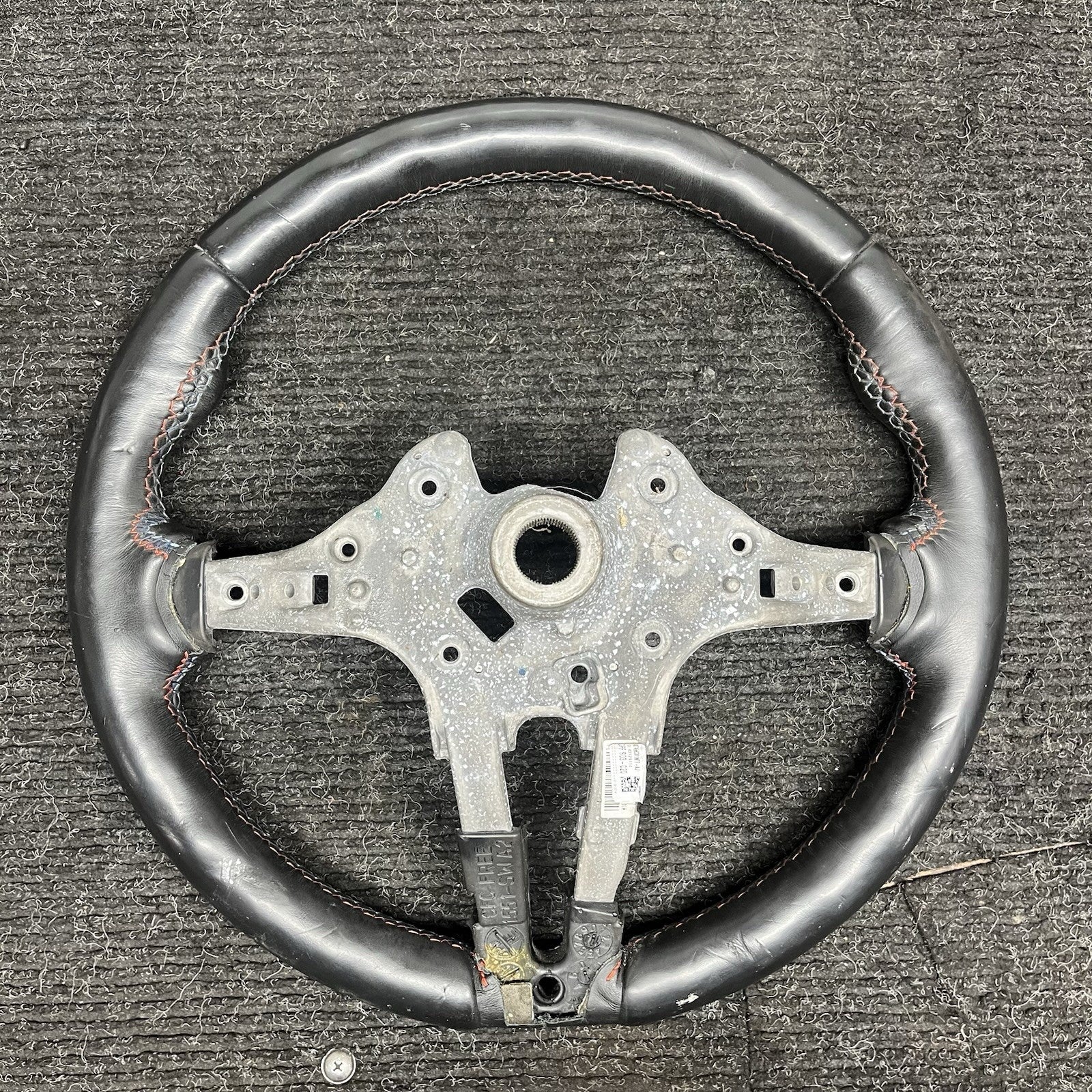 ☑️ 16-18 BMW M6 F06 F12 F13 M-Sport Steering Wheel Core Frame OEM