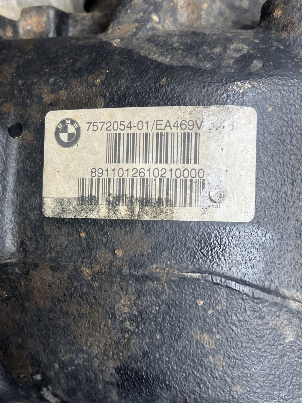 ☑️ 07-13 BMW E82 E90 E92 REAR AUTOMATIC AXLE DIFFERENTIAL CARRIER RATIO 3.46 OEM