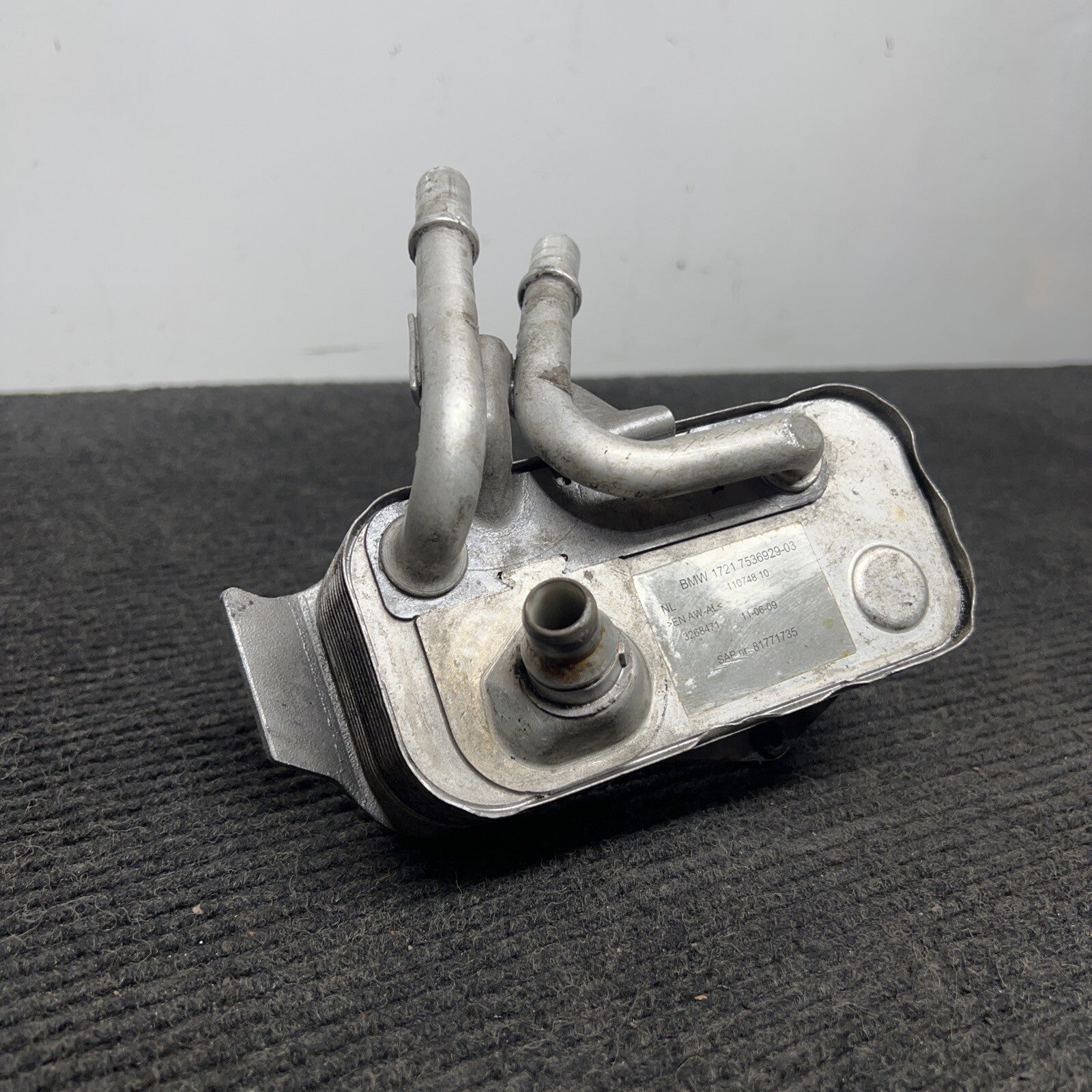 ☑️ OEM BMW E90 E92 E88 Automatic Transmission Heat Exchanger Oil Cooler N54 N55