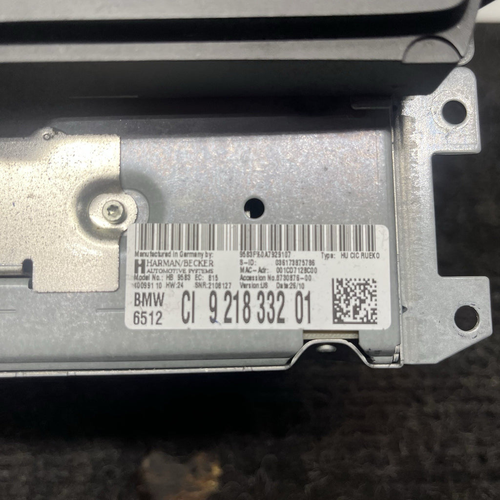 ☑️09-13 OEM BMW E88 E92 E93 LCI M3 335 CIC Navigation Headunit CD FM Radio Tuner
