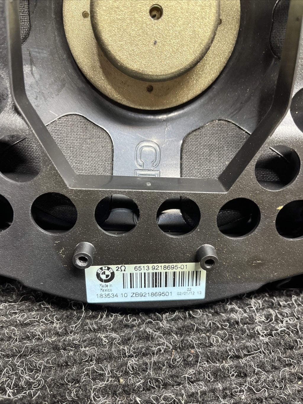 ☑️ BMW E70 E71 F15 F15 F25 X5 X6 X3 Subwoofer Woofer Audio Speaker Set HiFi OEM