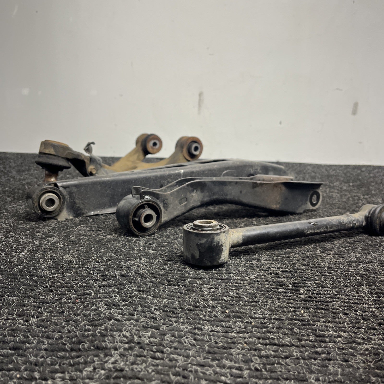 ☑️ 13-20 SUBARU BRZ PASSENGER LEFT REAR CONTROL ARM SUSPENSION SET OF 4 OEM