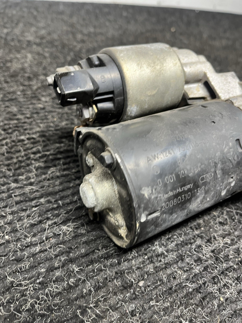 ☑️ 06-11 BMW E82 E90 E92 E93 128 135 328 335 Motor Engine N54 Starter 24k Miles