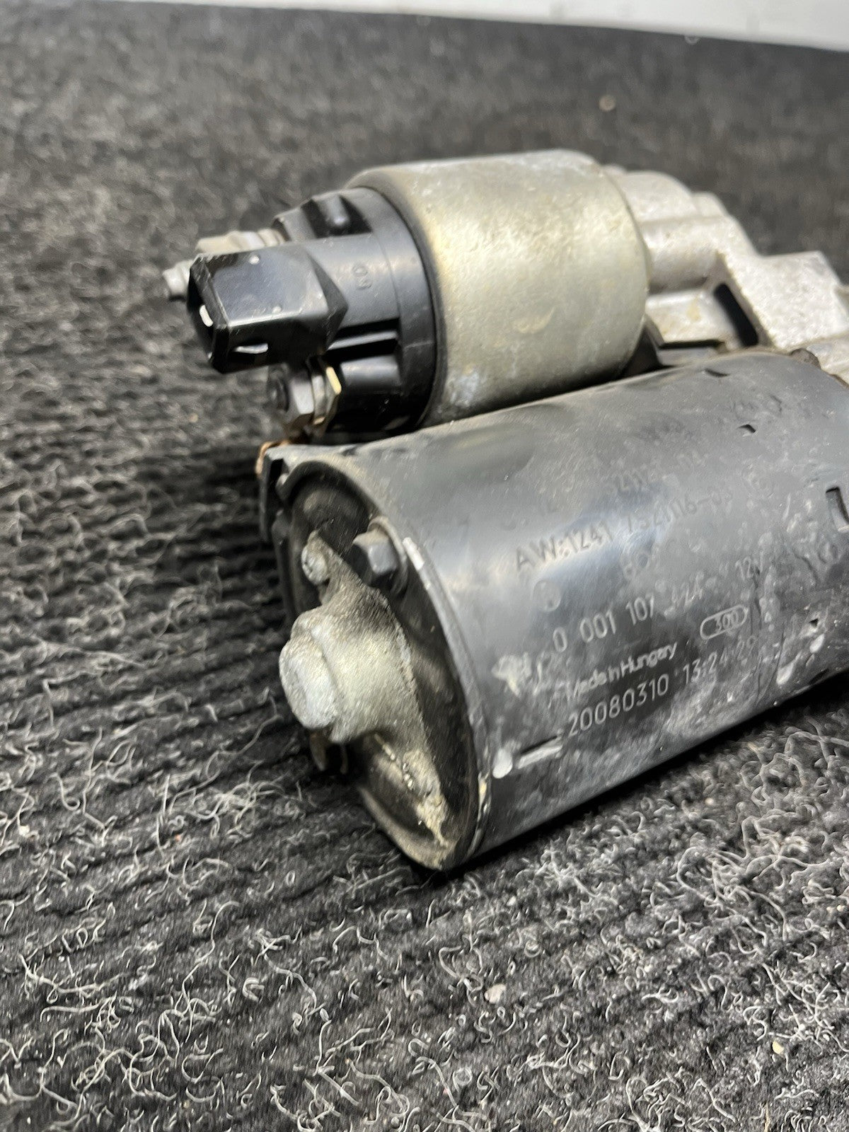 ☑️ 06-11 BMW E82 E90 E92 E93 128 135 328 335 Motor Engine N54 Starter 24k Miles