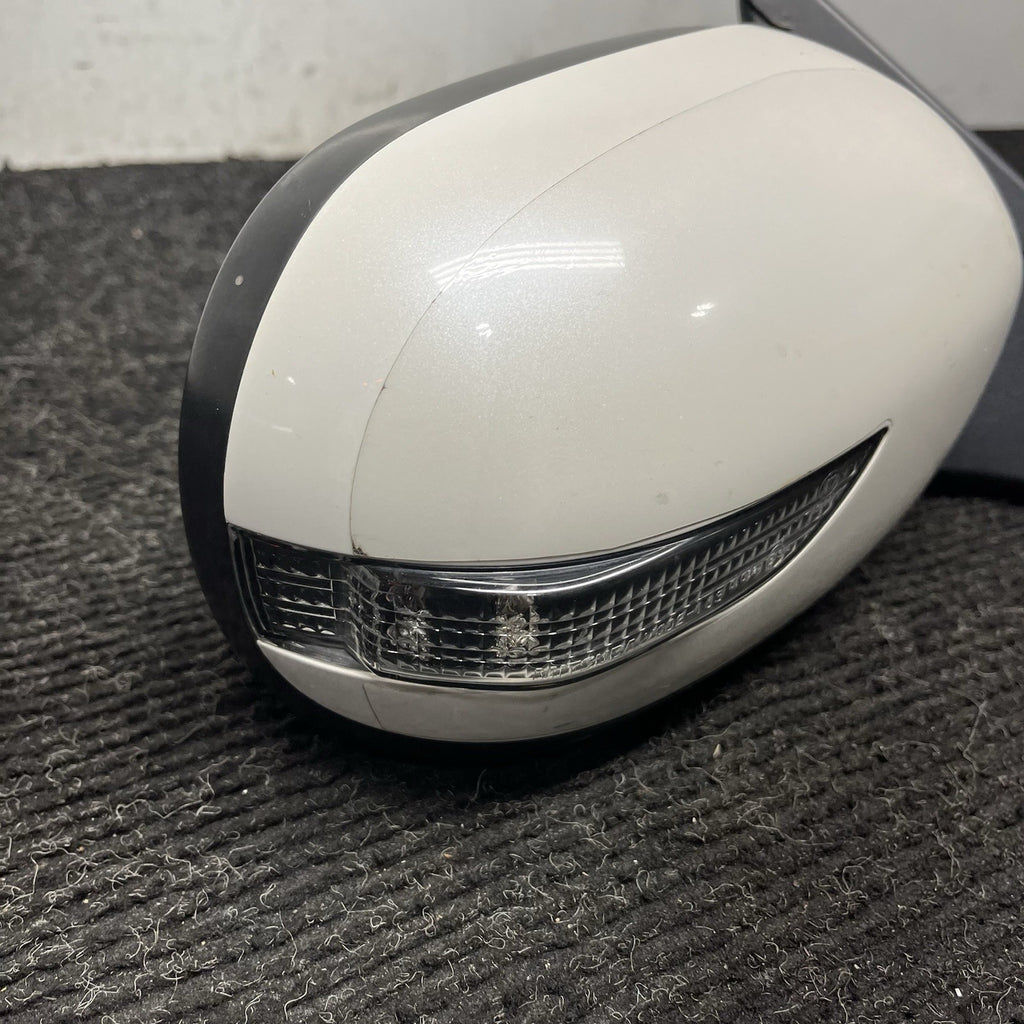 ☑️ 2008-2014 Subaru WRX STI RH Right Passenger Door Mirror DGM White OEM