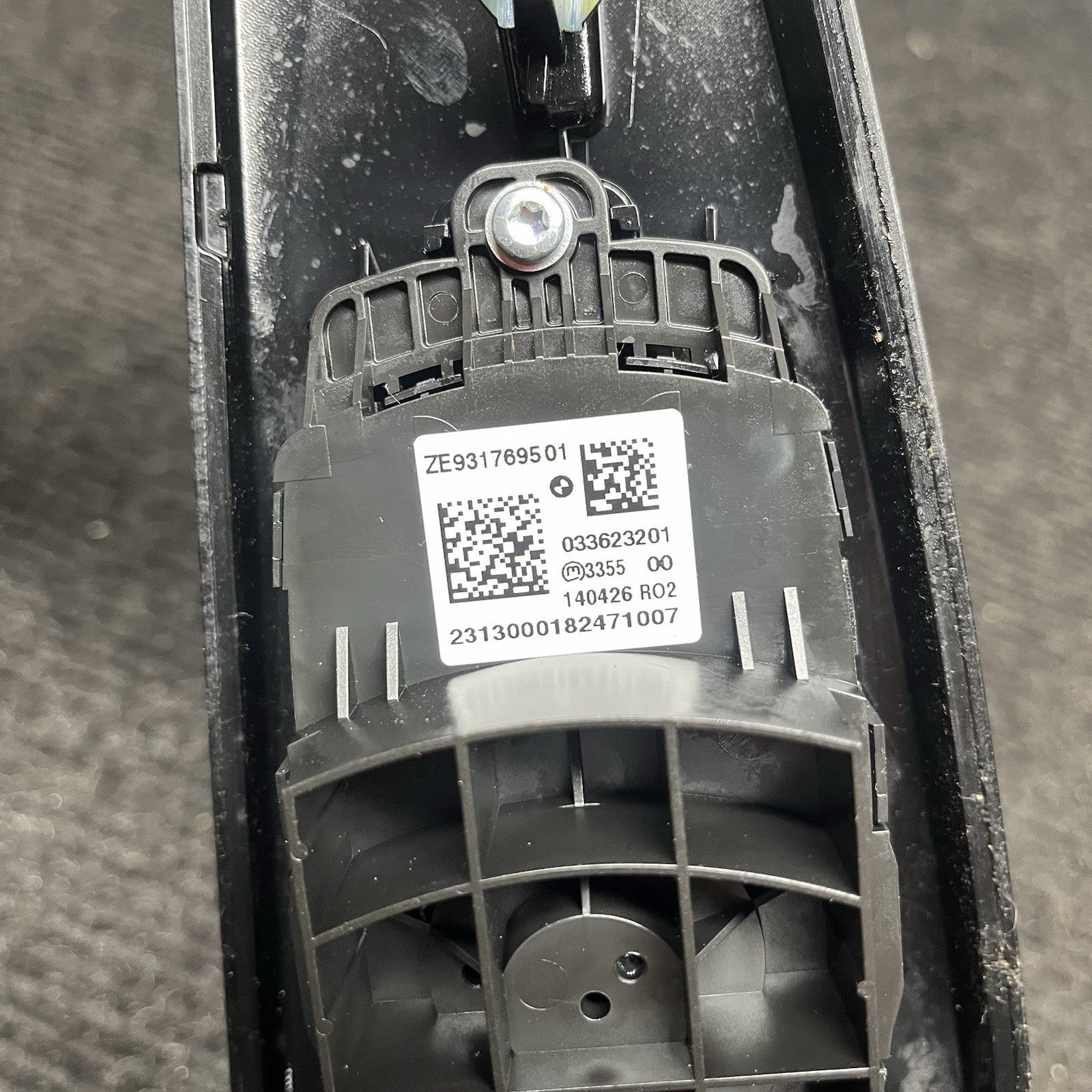 ☑️ 2012-2018 BMW F30 328i 335i Center Console iDrive Control Switch Trim OEM