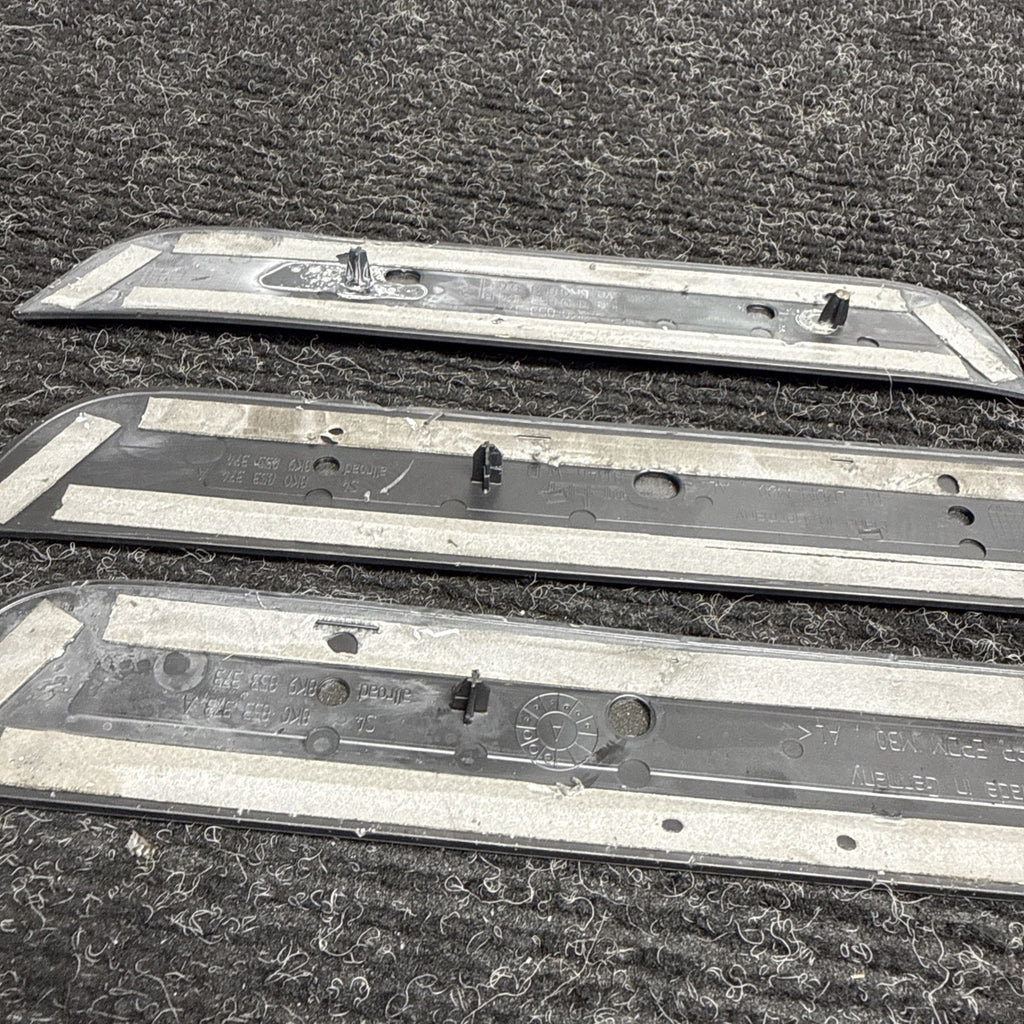 ☑️ 2012-2015 Audi A4 S-LINE Door Sill Trim Cover Emblem SET 8K0853373 8K0853374