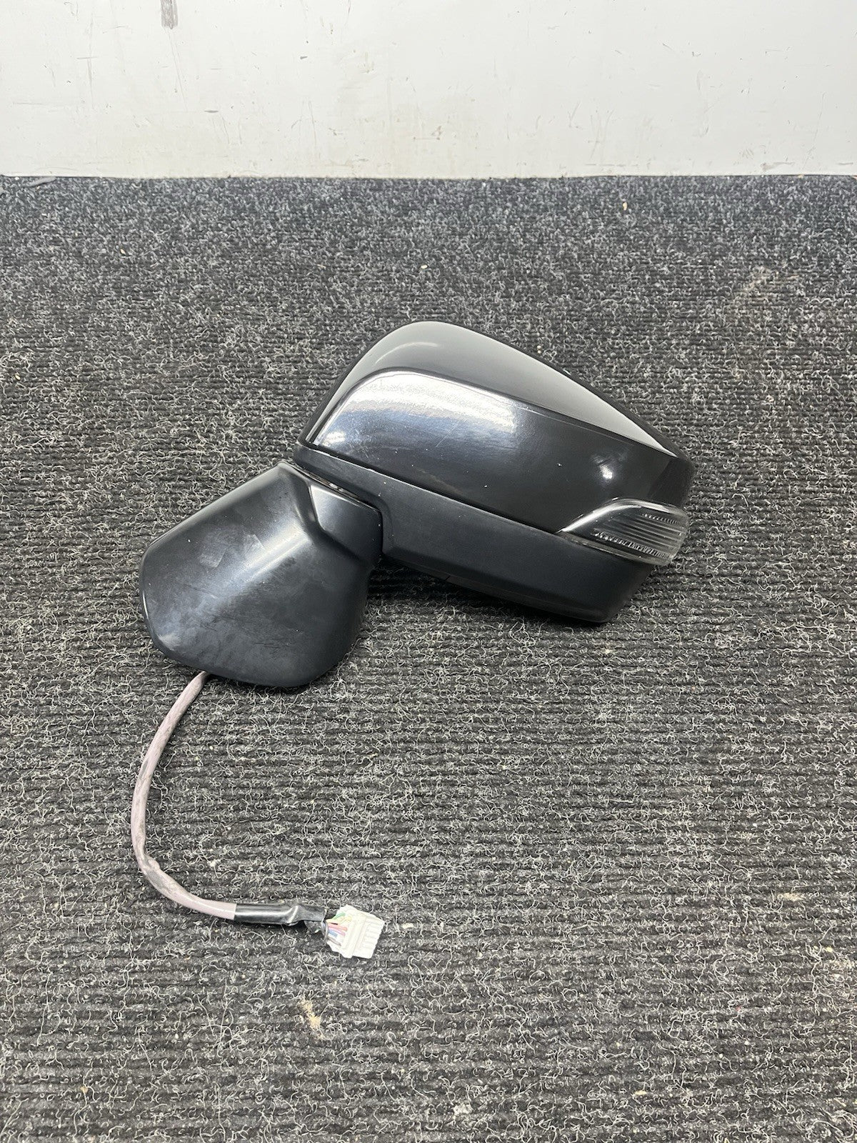 ☑️ 15-21 SUBARU WRX STI DRIVER LEFT FRONT DOOR MIRROR HEATED 5 WIRE OEM BLACK
