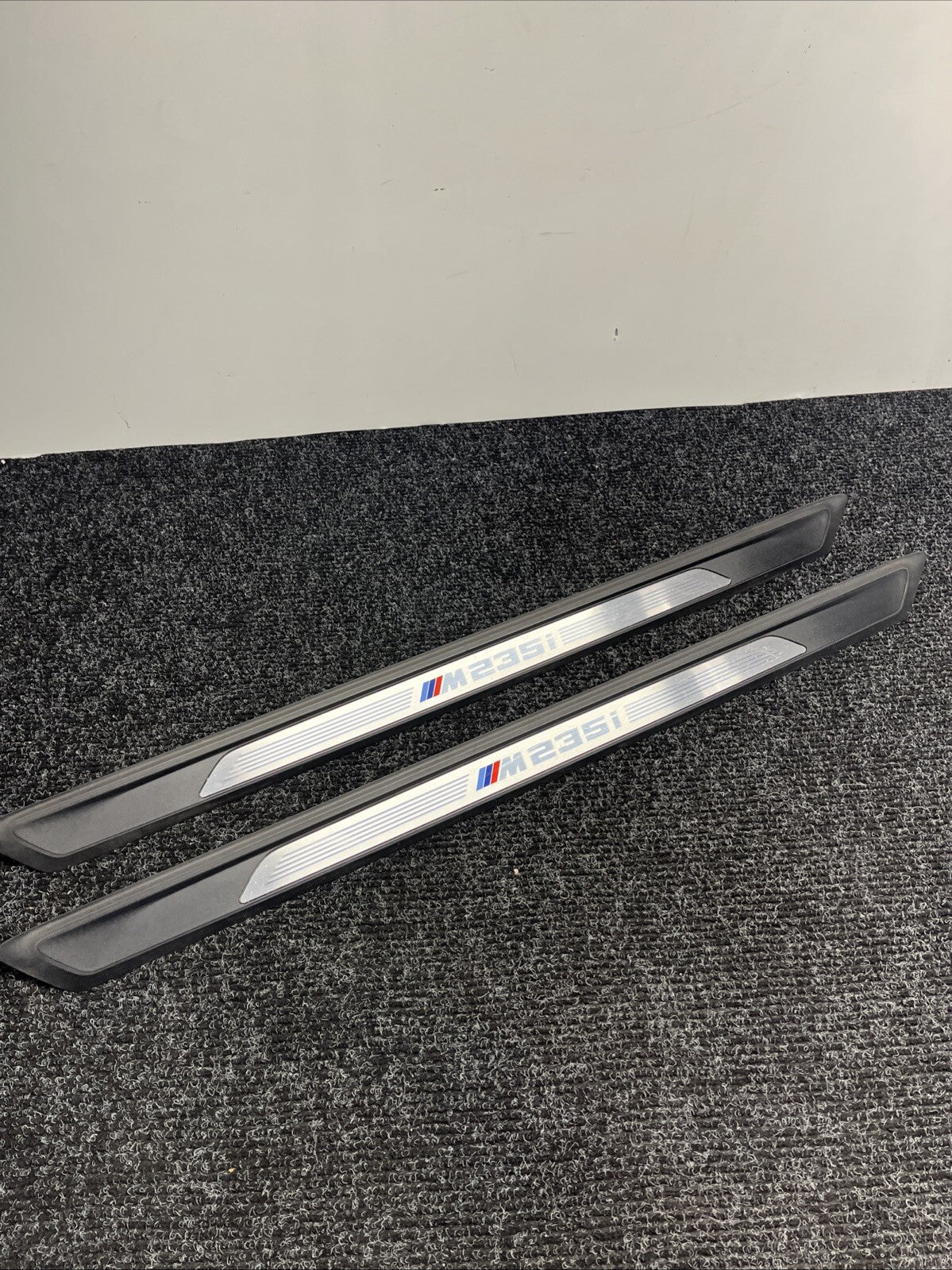 ☑️ 2016-2021 BMW OEM 235i M2 F22 Door Sill SET  Pair Right Left Set M Sport