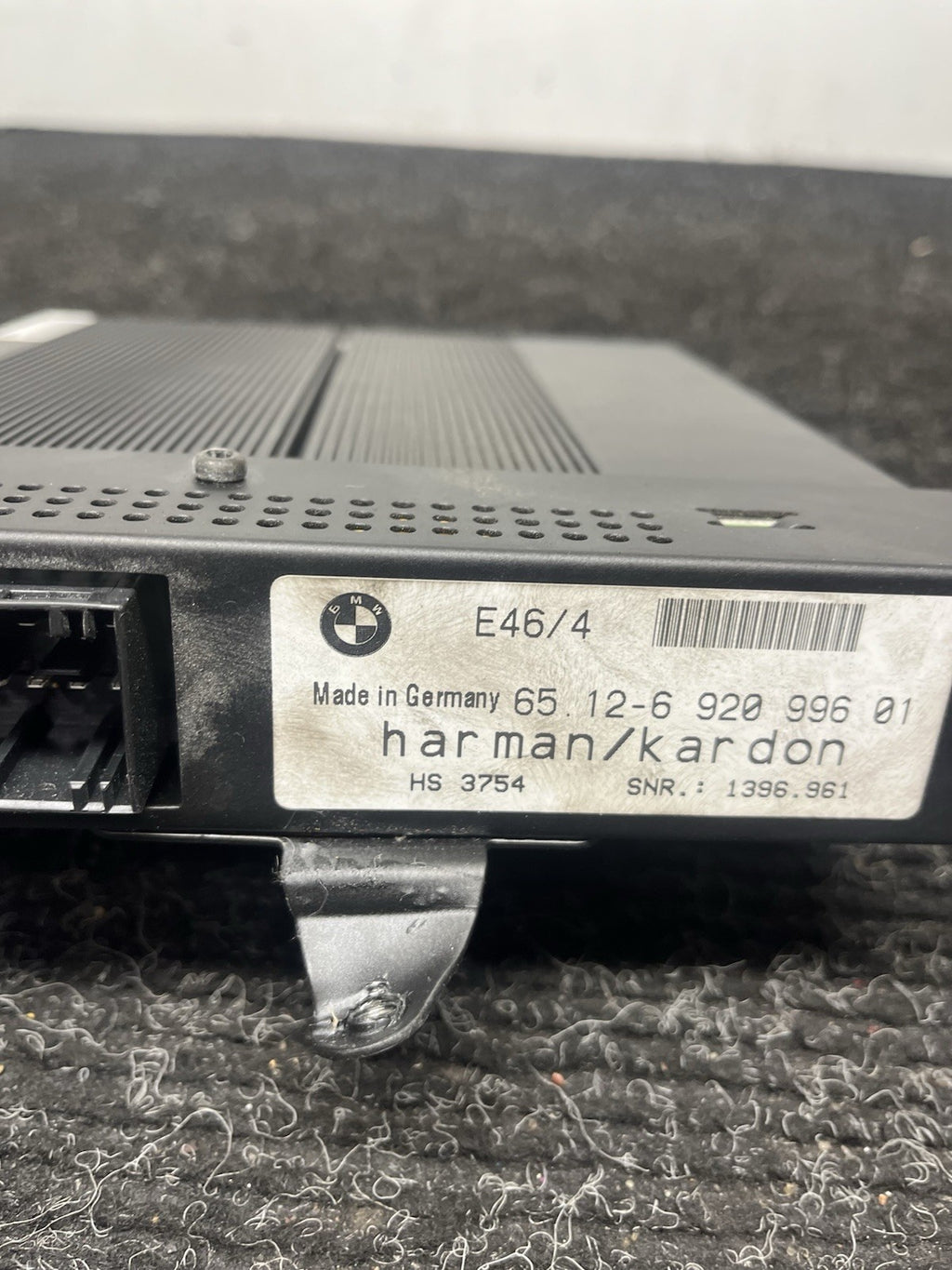 ☑️ 2000-2006 BMW 3 E46 Convert AMPLIFIER HIFI AUDIO AMP HARMAN KARDON 8380068