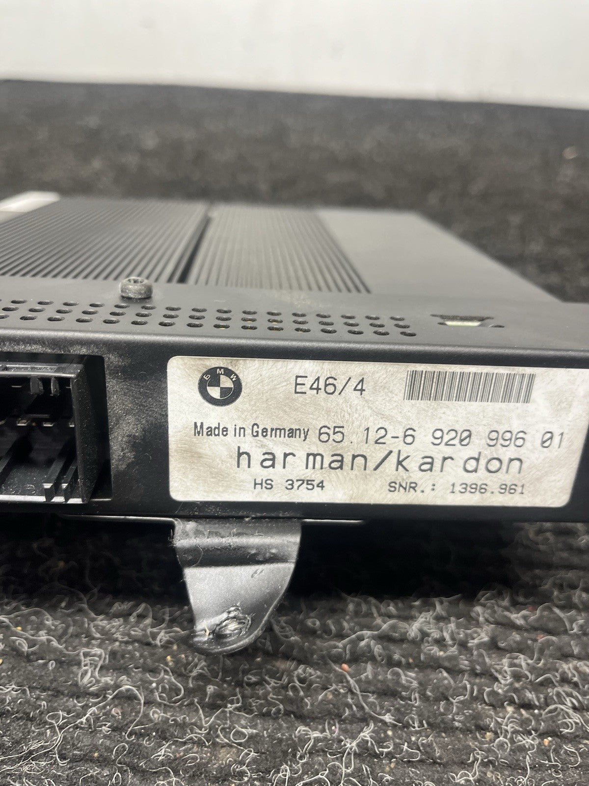 ☑️ 2000-2006 BMW 3 E46 Convert AMPLIFIER HIFI AUDIO AMP HARMAN KARDON 8380068