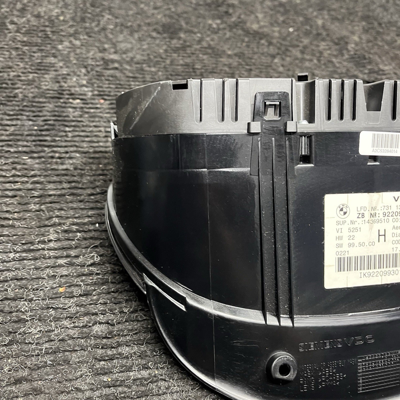 ☑️ 09-11 BMW 335D E90 Diesel Instrument Cluster Speedometer Gauge OEM 9242376