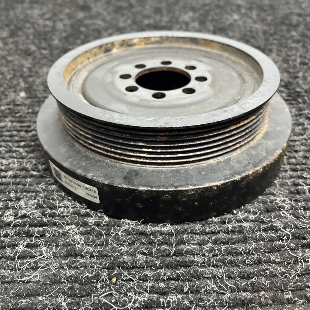 ☑️ BMW E90 E92 E93 135 335 N55 Engine Motor Harmonic Balancer Pulley OEM
