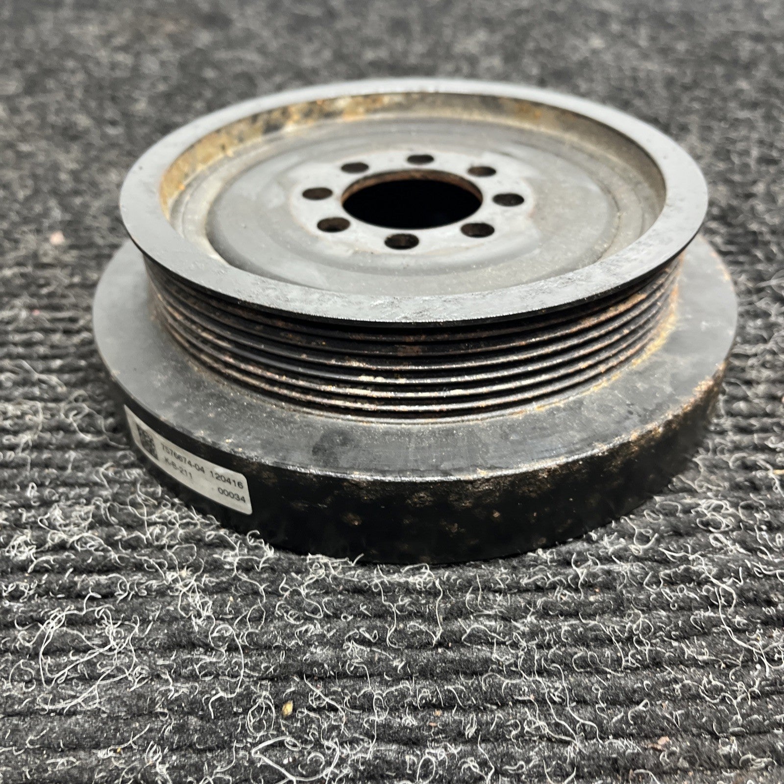 ☑️ BMW E90 E92 E93 135 335 N55 Engine Motor Harmonic Balancer Pulley OEM
