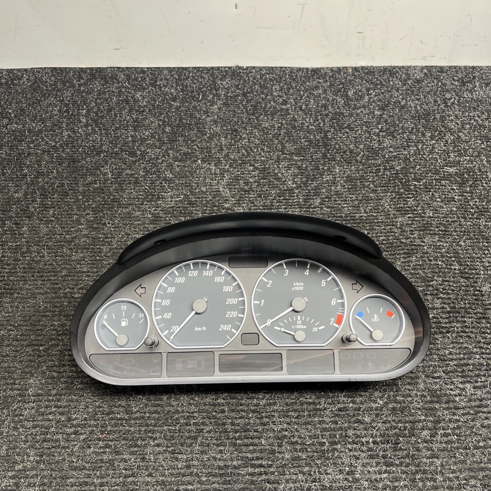 ☑️02-06 BMW E46 330Ci Coupe Convertible Instrument Gauge Cluster Manual OEM 282k