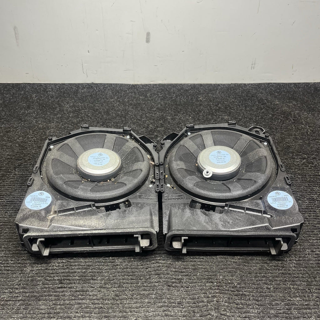 ☑️ 06-13 OEM BMW E82 E90 E92 E93 HiFi Bass Audio Speaker Sub Subwoofers Pair