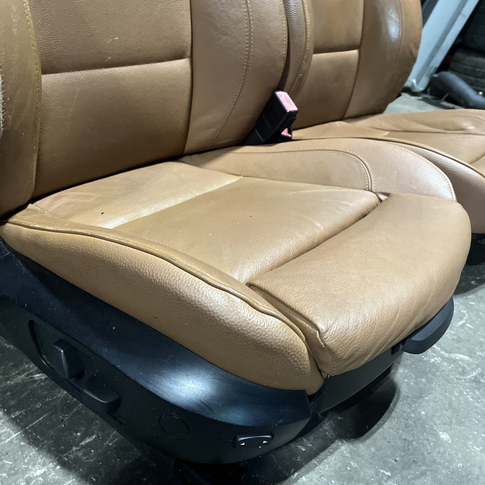 ☑️ 07-13 OEM BMW E92 Front Left Right SPORT Seats Black Dakota Leather HEATED