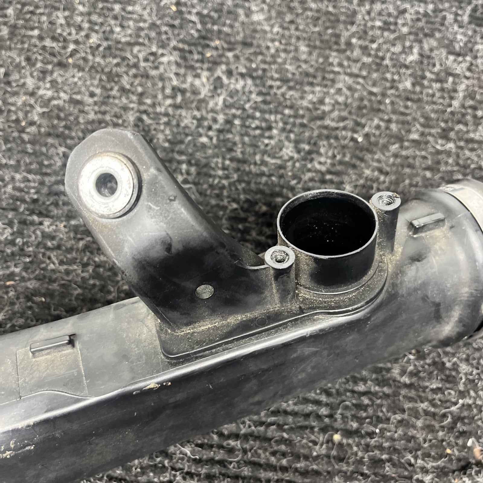 ☑️ 2007-2013 BMW X5 E70 3.0L Air Flow Meter Intake Duct Hose Pipe 7605585-01 OEM