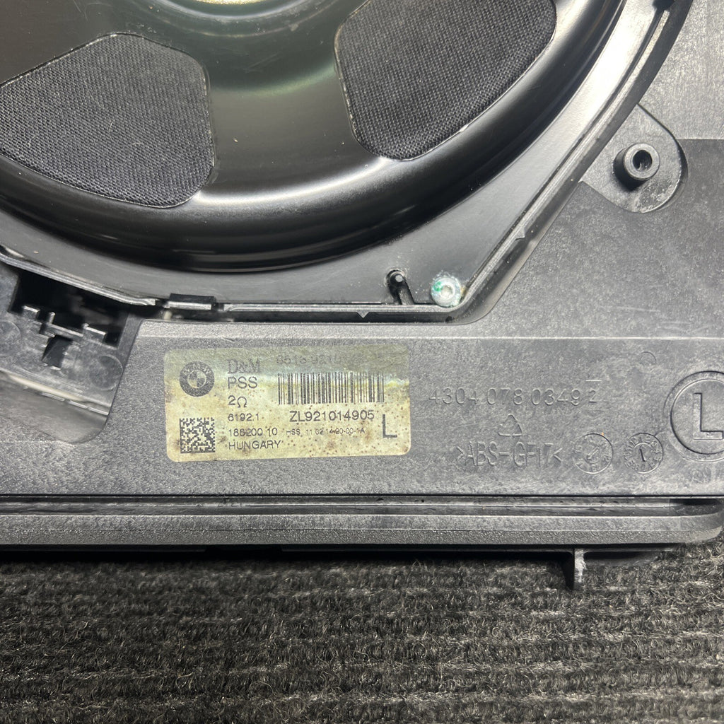 ☑️ OEM BMW F80 F22 F36 F30 F32 F34 F82 F83 Subwoofers HiFi Audio Speaker Pair