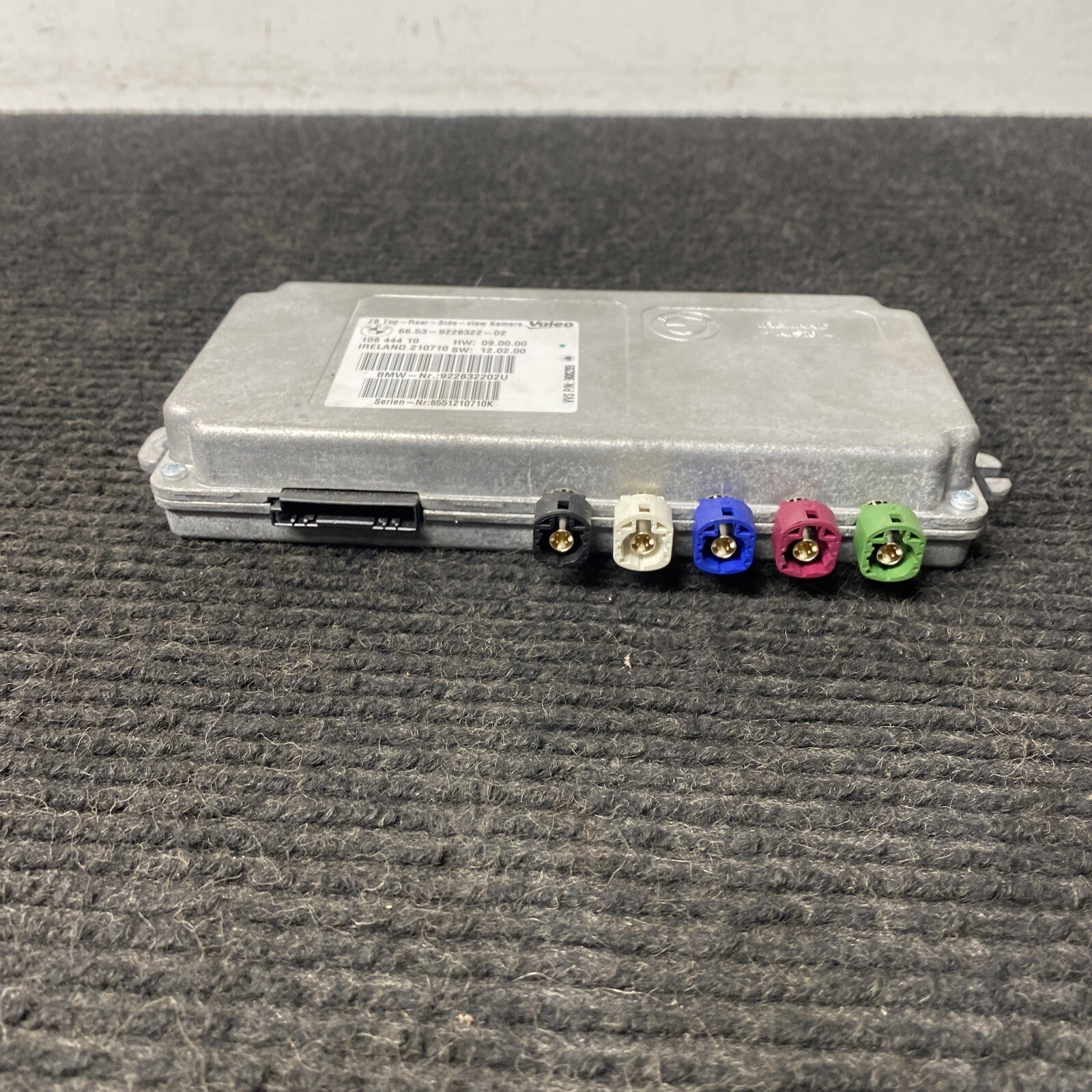 ☑️ 10-18 BMW F30 F10 F06 F13 TOP REAR SIDE VIEW CAMERA CONTROL MODULE ECU OEM
