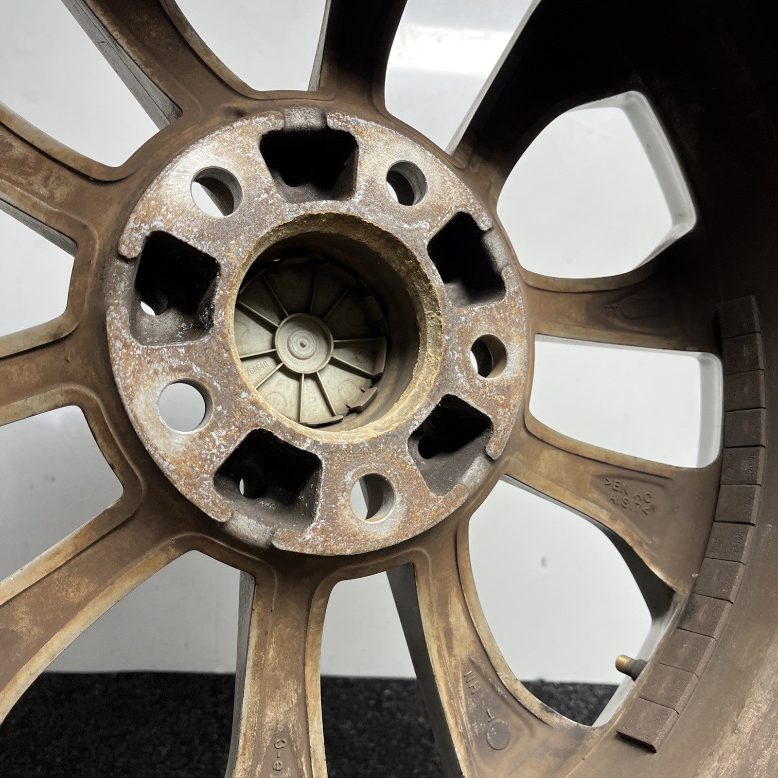 ☑️ Bmw 325I Oem Rim Factory Wheel 17" X 7" 10 Spoke Scuffs 6757042