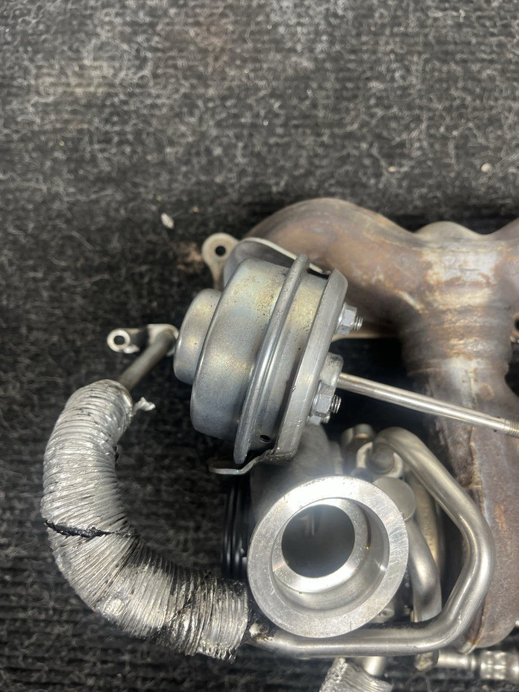 ☑️ 07-10 BMW 335I E90 E92 E93 N54 TWIN TURBO CHARGER SET MANIFOLD OEM 82k