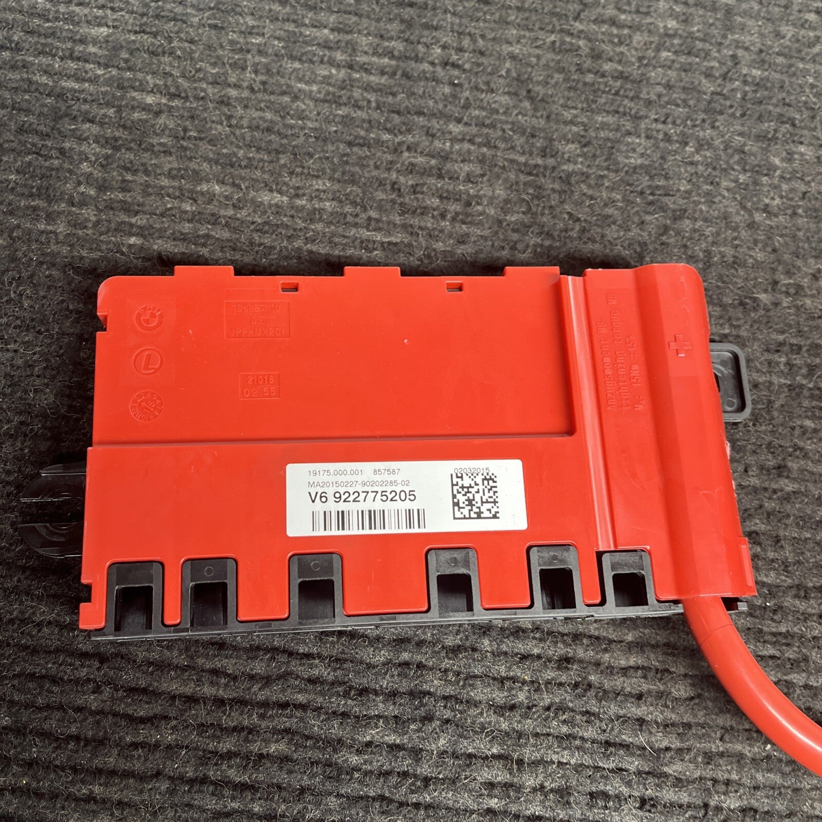 ☑️ 11-19 OEM BMW F22 F23 F30 F32 F36 F80 F82 F87 Positive Battery Power Fuse Box