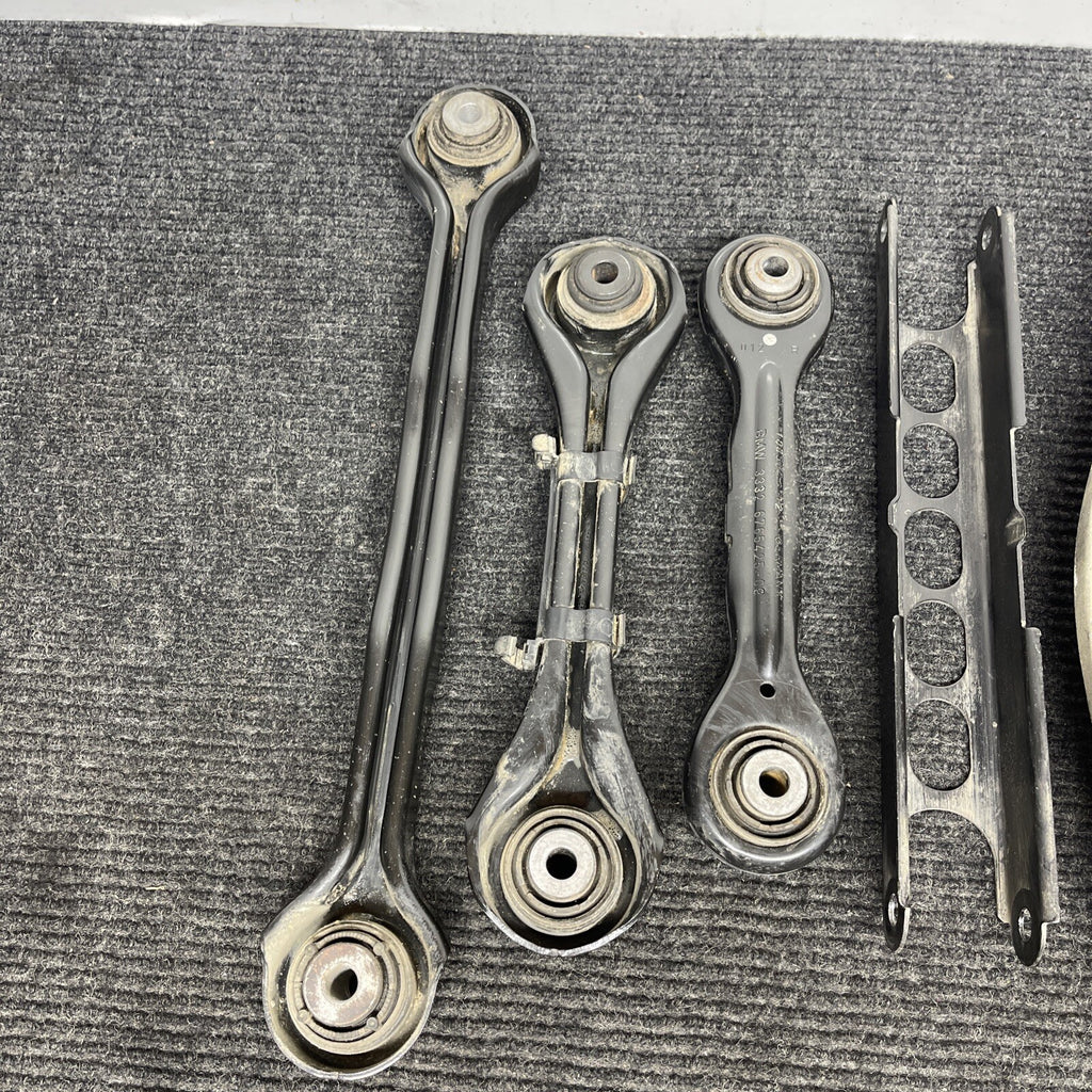 ☑️ OEM BMW E82 E90 E92 Rear Left Lower Upper Suspension Control Arm Wishbone SET