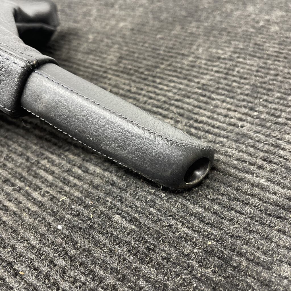 ☑️ BMW E46 Parking Brake Emergency Brake Handle Leather w/ Boot