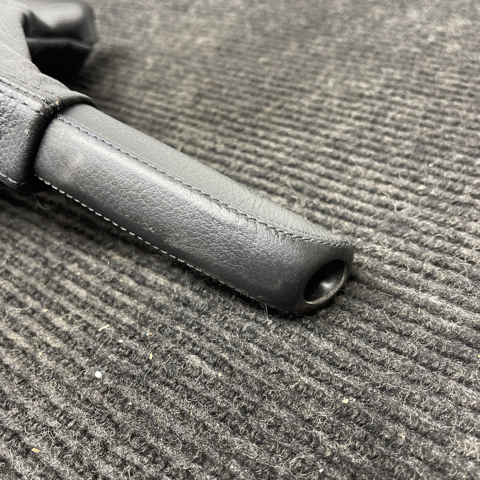 ☑️ BMW E46 Parking Brake Emergency Brake Handle Leather w/ Boot