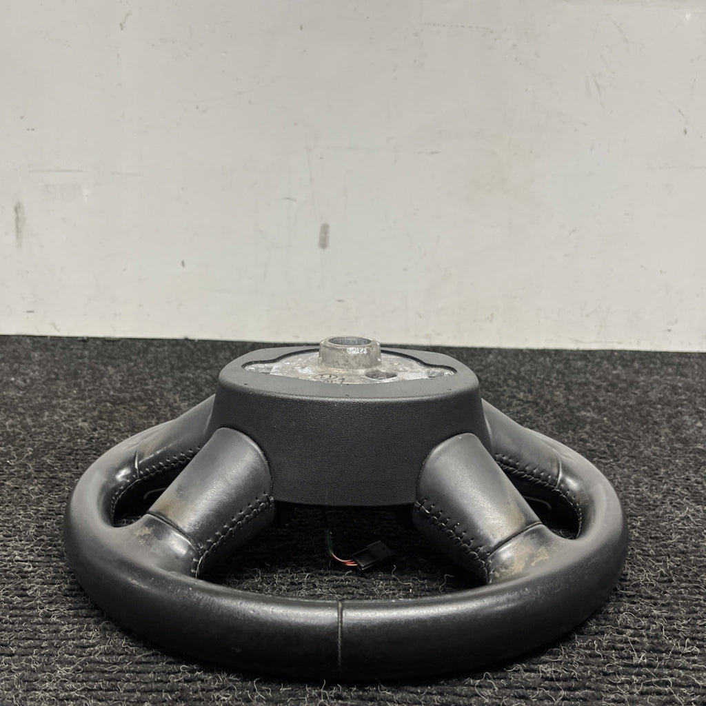 ☑️ 07-11 AUDI 4L Q7 STEERING WHEEL 4 FOUR SPOKE LEATHER OEM