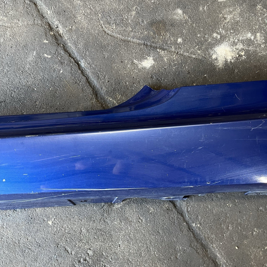 ☑️ 07-13 OEM BMW E92 E93 328 335 Left Driver Side Skirt Rocker Panel Lemans Blue