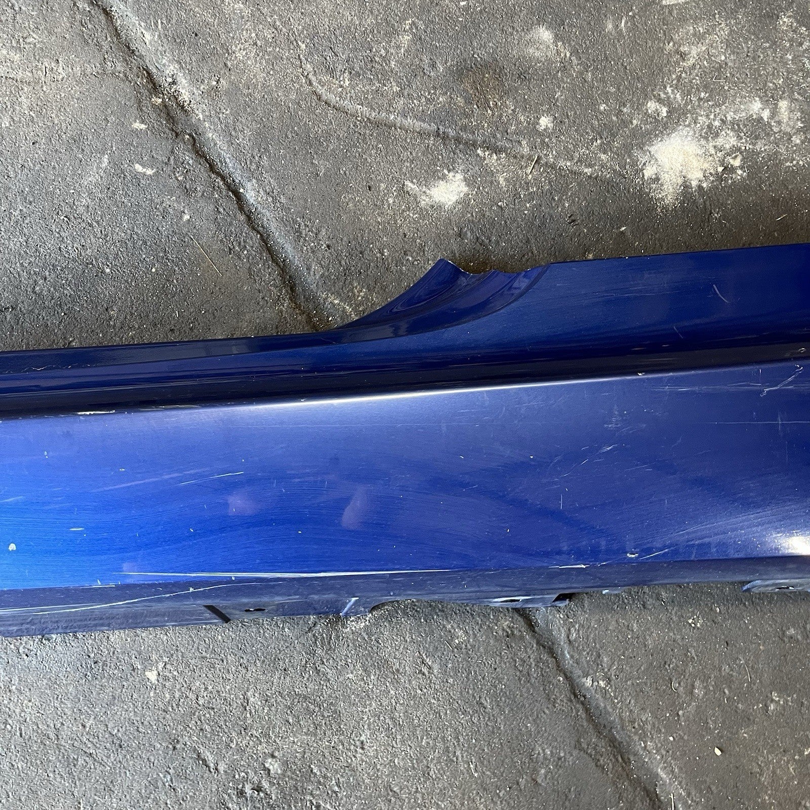 ☑️ 07-13 OEM BMW E92 E93 328 335 Left Driver Side Skirt Rocker Panel Lemans Blue