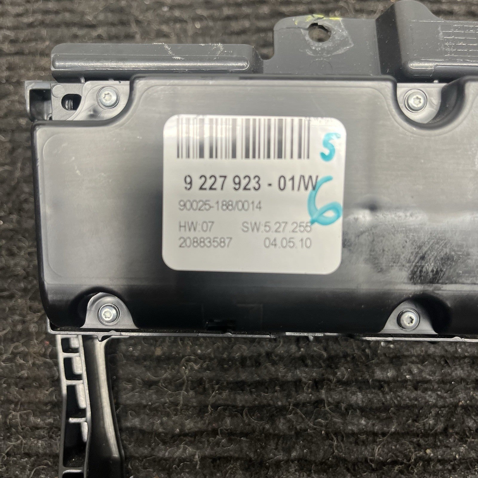 ☑️ 2007 - 2012 BMW X5 E70 CLIMATE CONTROL UNIT 114191 9227924 61319208218