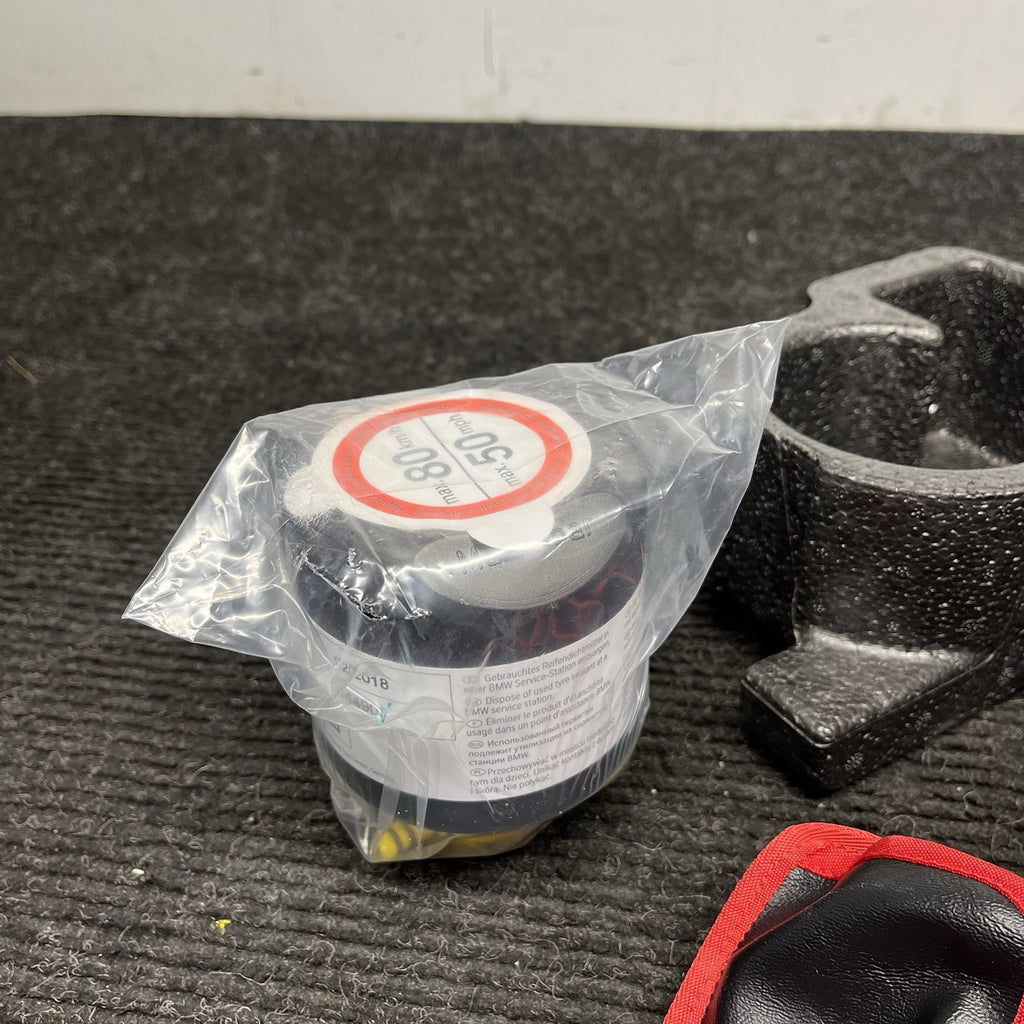 ☑️ 14-21 Bmw F22 2 Series Mobility System Storage Tray Tire Repair Sealant OEM