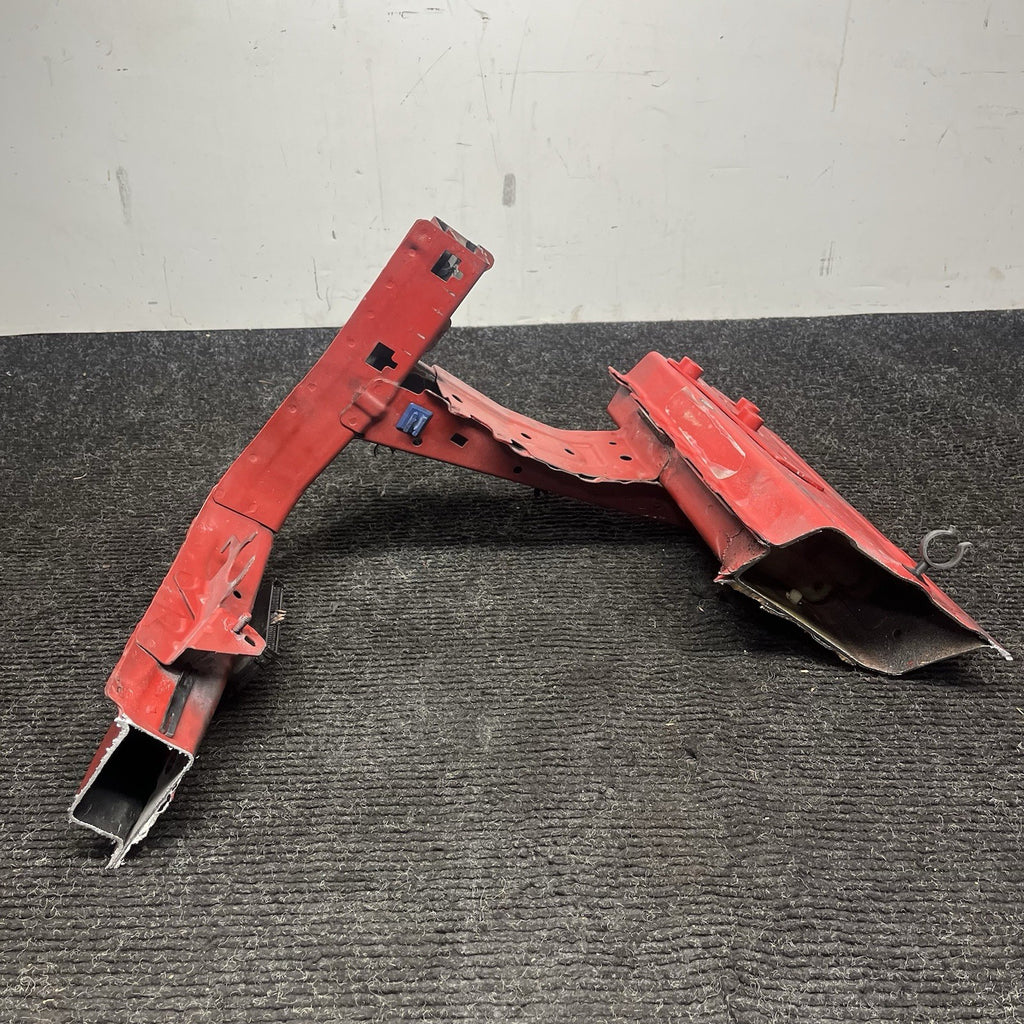 ☑️ 12-18 BMW F30 320i 328i 335i FRONT LEFT DRIVER SIDE FRAME RAIL CUT RED OEM