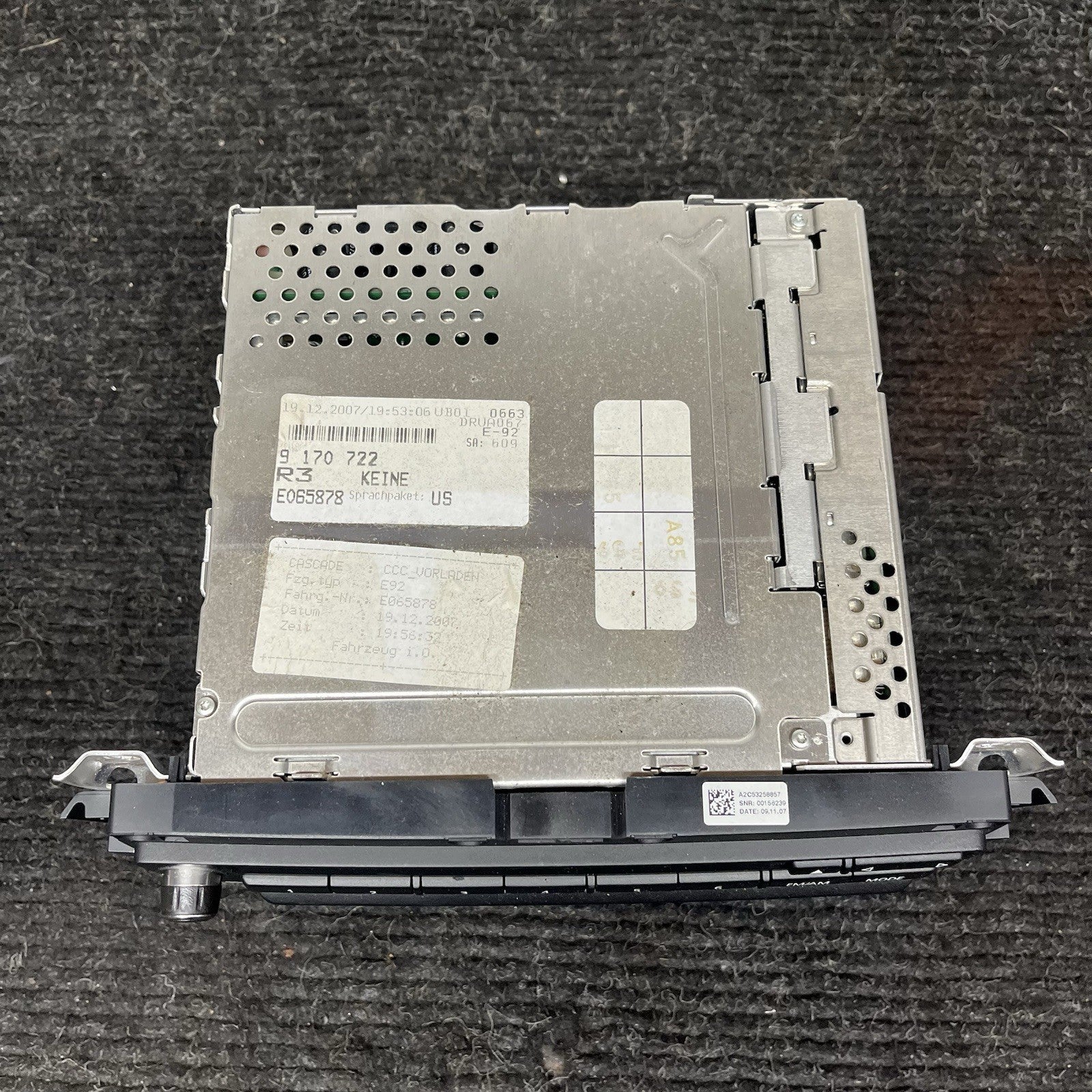 ☑️ BMW E90 E92 E93 3 Series Radio Stereo GPS Nav DVD CD Player CCC Unit OEM